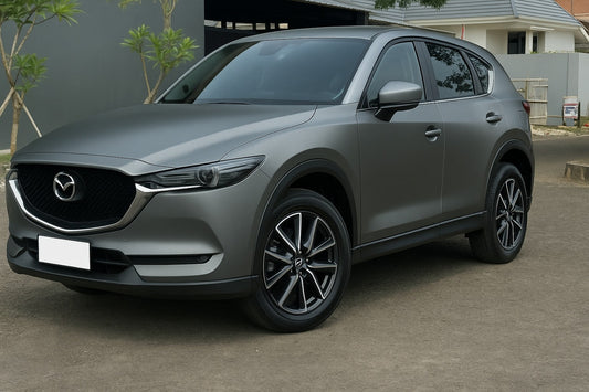 Wrapping Stiker Mazda CX-5 Satin Metallic Gunsmoke Grey