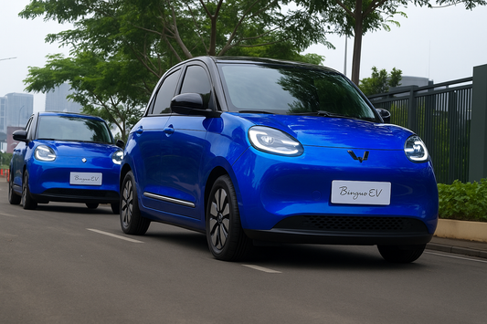 Wrapping Stiker Binguo Candy Blue Two Tone Premium