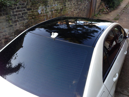 wrapping roof hitam