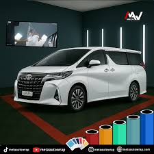 wrapping Alphard