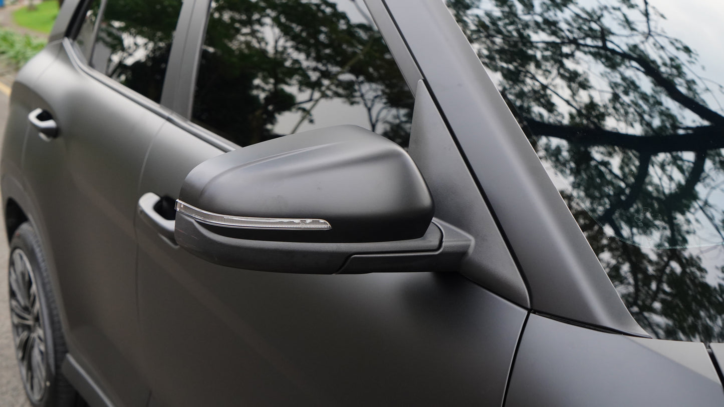 Wrapping Mobil Hyundai Creta Matte Black