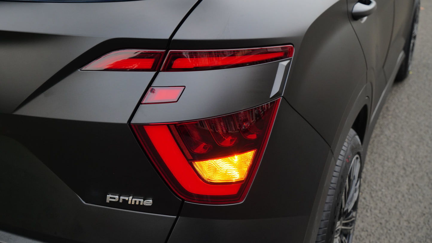 Wrapping Mobil Hyundai Creta Matte Black