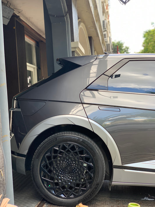 Delete Chrome Stiker Velg Mobil Ioniq 5