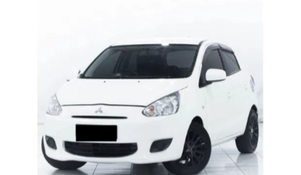 Jasa Wrapping Stiker Mitsubishi Mirage 1.2 GLX Putih Glossy - Meta Autowrap Jakarta