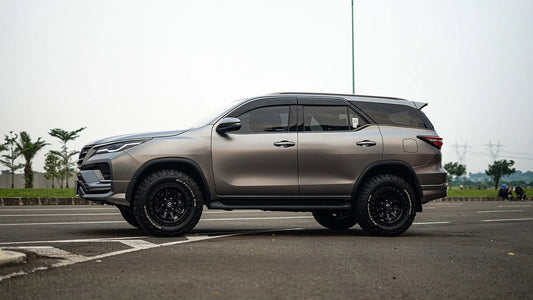 Wrapping Stiker Fortuner Satin Metalic Gunsmoke Grey | Fanchi