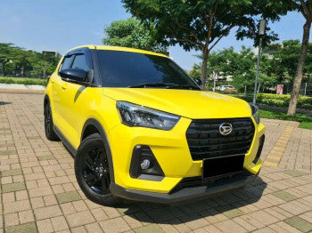 Jasa Wrapping Stiker Daihatsu Rocky Warna Kuning - Meta Autowrap