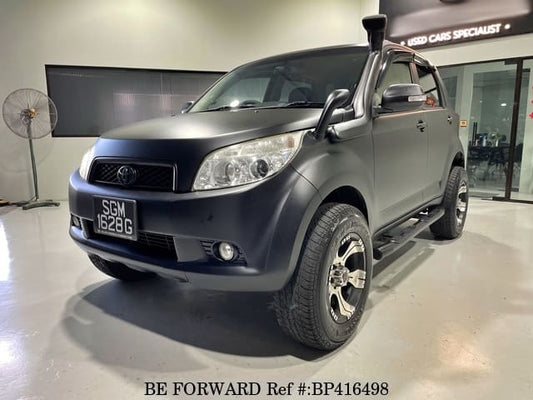 Wrapping Stiker Toyota Rush Matte Black