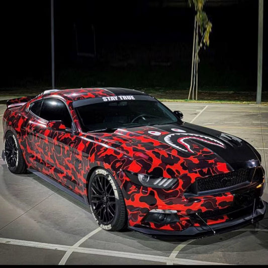 stiker mobil desain custom