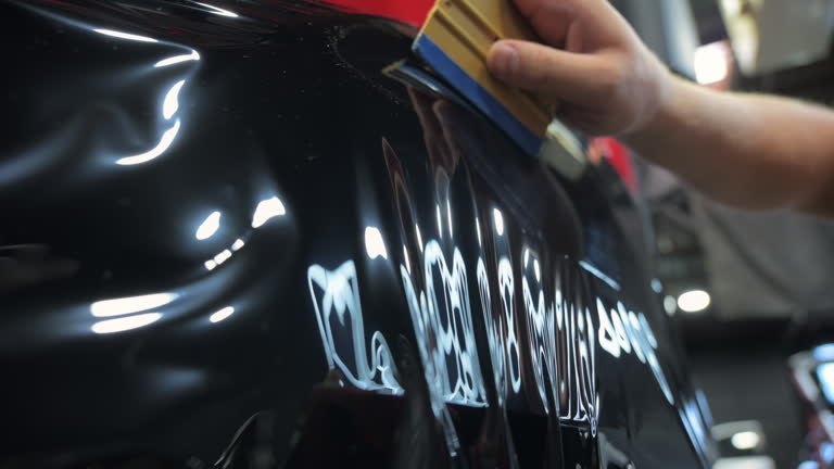 Pemasangan Wrapping Stiker Suzuki Baleno MT