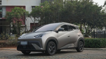 Wrapping BYD Atto 1 Satin Gunsmoke Grey Two-Tone