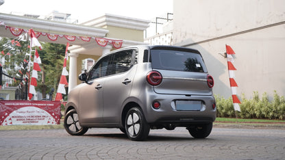 Wrapping Wuling Aira EV Satin Metallic Gunsmoke Grey