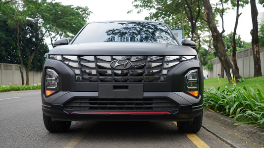 Wrapping Mobil Hyundai Creta Matte Black