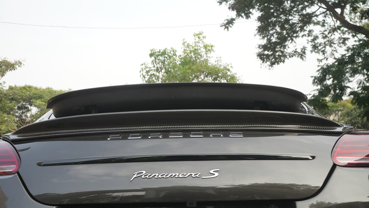 Porsche Panamera S Chrome Delete & Velg Black | Meta Autowrap