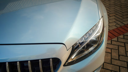 Wrapping Mobil Mercy dengan Maxdecal Delution Grey Green