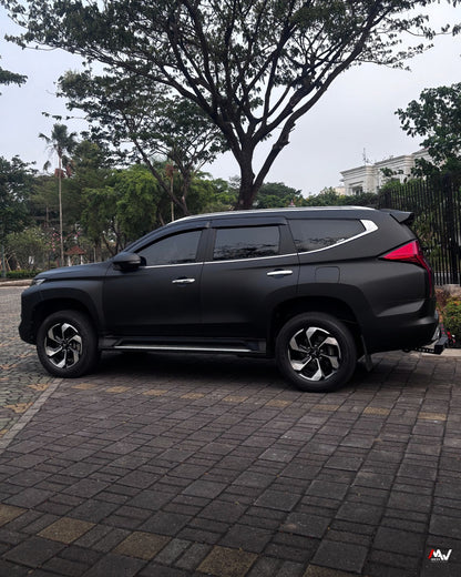 Wrapping Stiker Pajero Frosted Black Premium PET Series