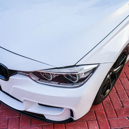 Pemasangan Wrapping Stiker BMW White Glossy | Maxdecal