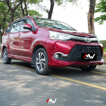 Wrapping Stiker Avanza Glossy Metallic Dark Red