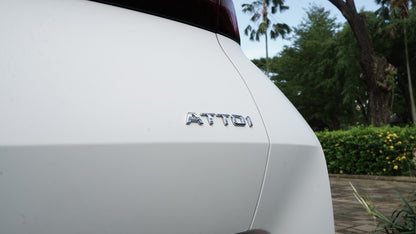 Wrapping BYD Atto 1 White Doff | Maxdecal 9600 PET Series Premium