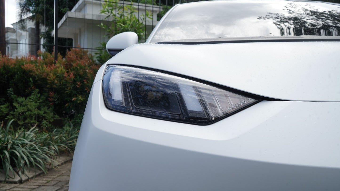 Wrapping BYD Atto 1 White Doff | Maxdecal 9600 PET Series Premium