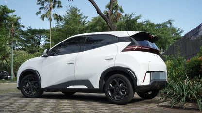 Wrapping BYD Atto 1 White Doff | Maxdecal 9600 PET Series Premium