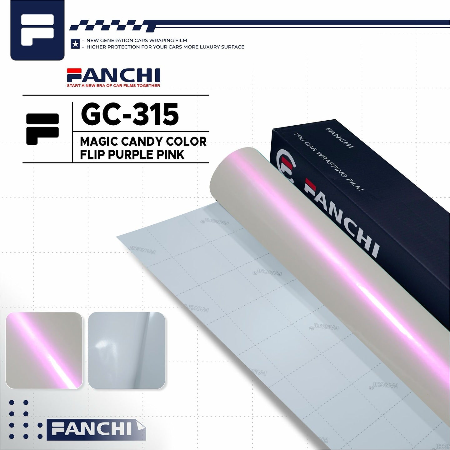 Magic Candy Color Flip Purple Pink GC-315