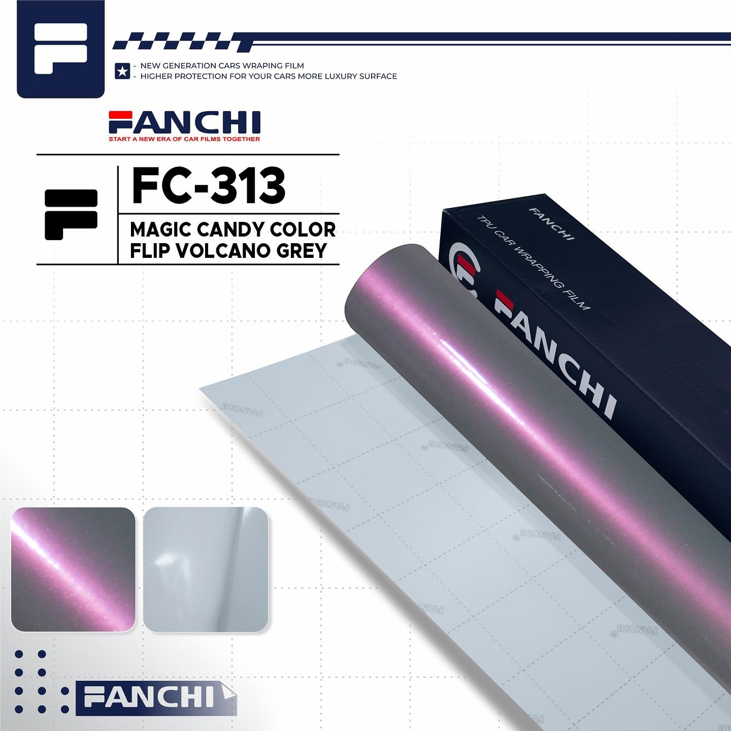Magic Candy Color Flip Volcano Grey FC-313