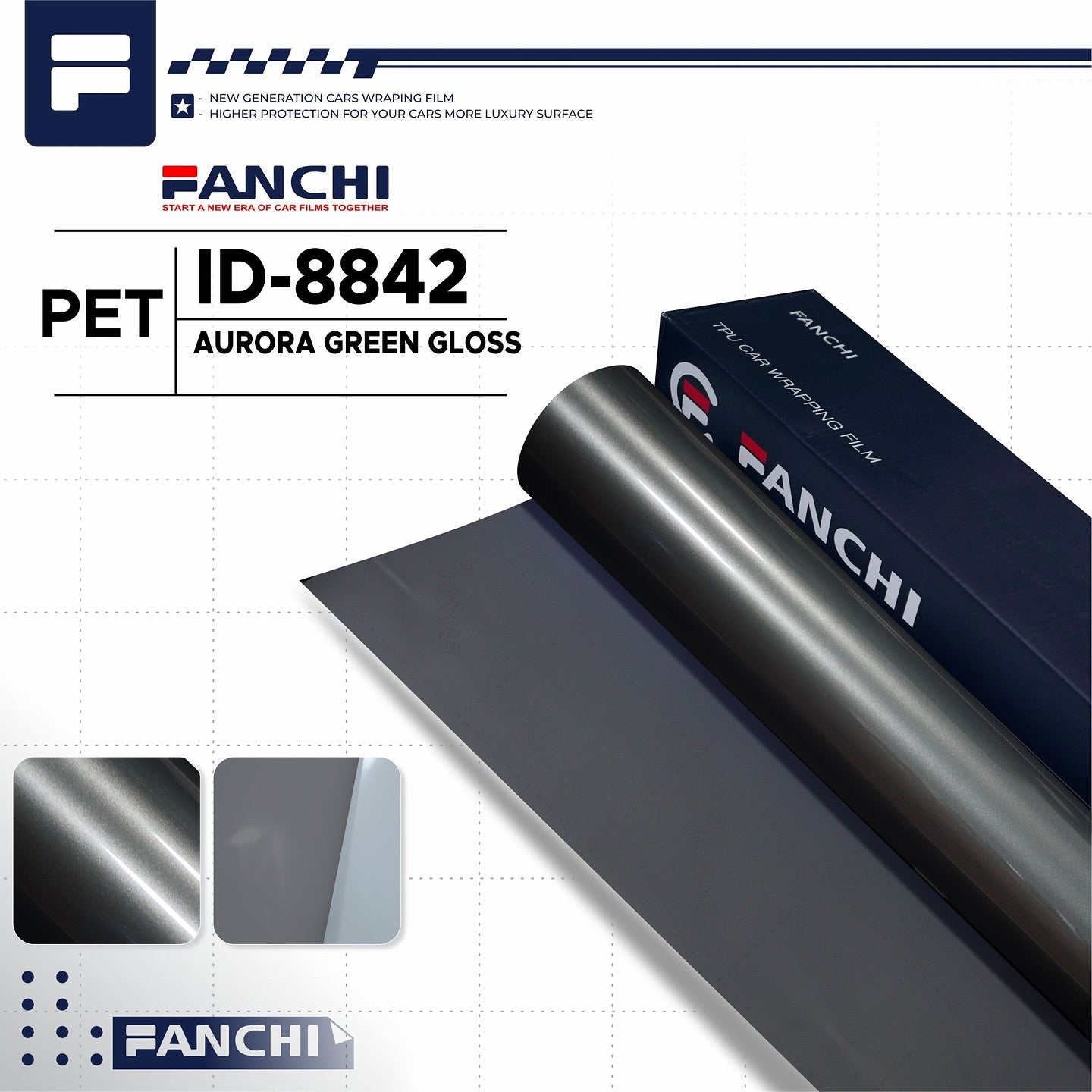 Aurora Green Gloss ID-8842