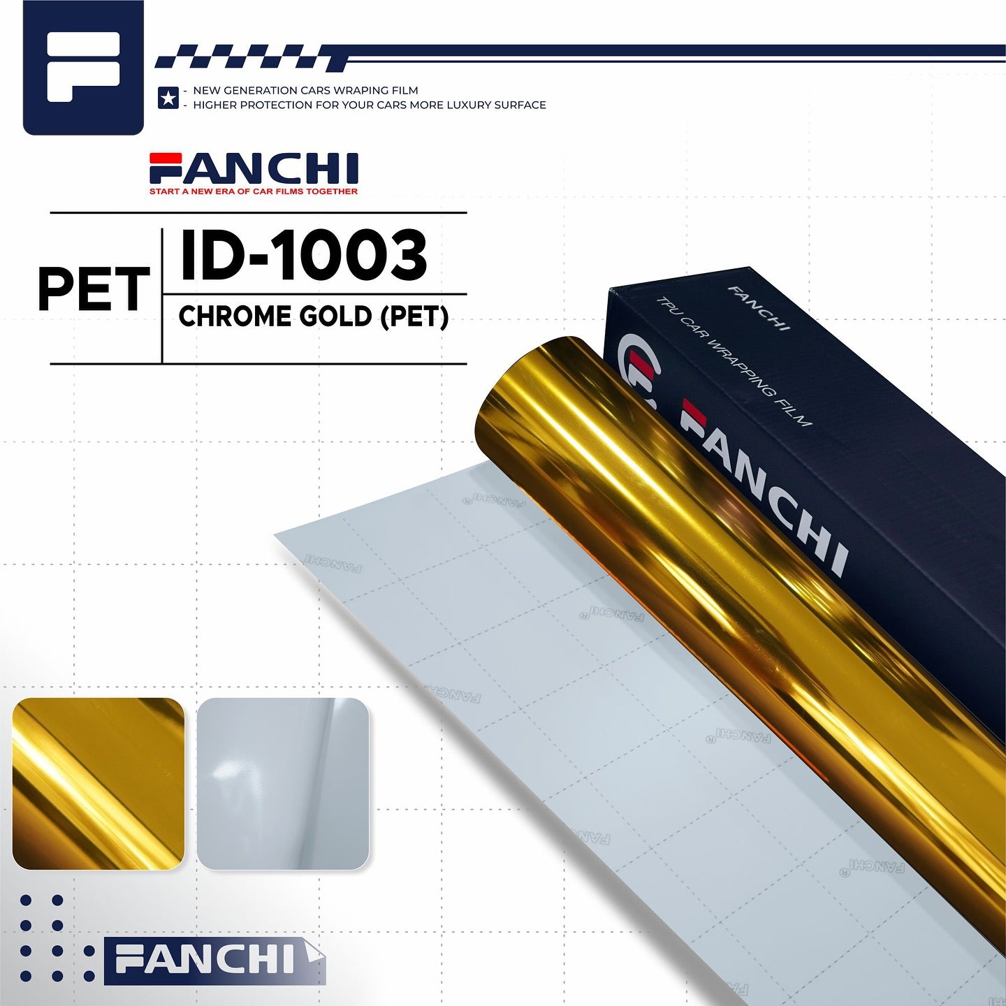 Chrome Gold ID-1003