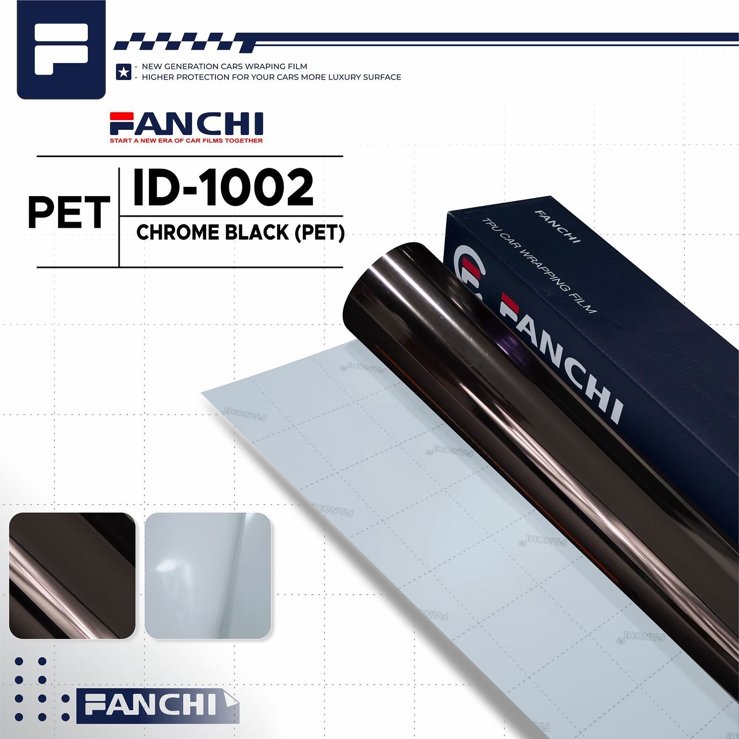 Chrome Black ID-1002