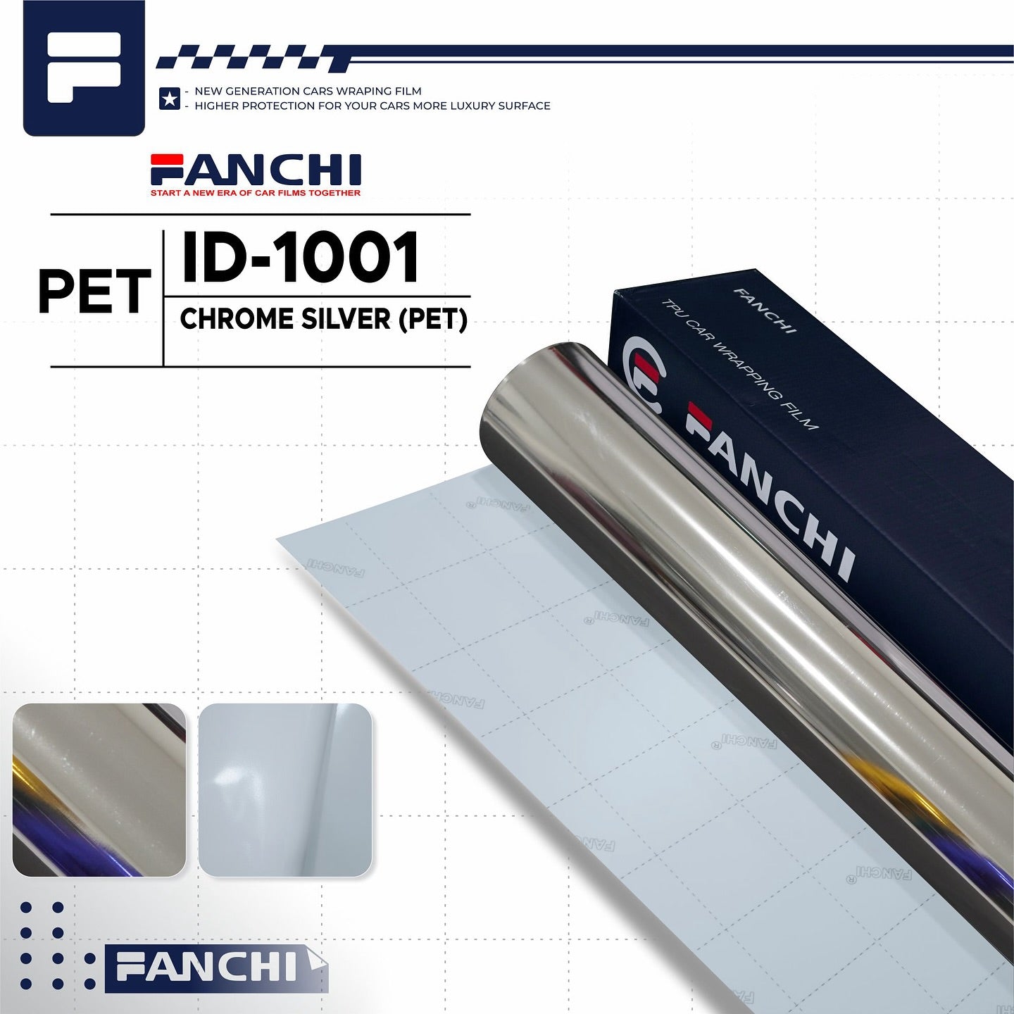 Chrome Silver ID-1001