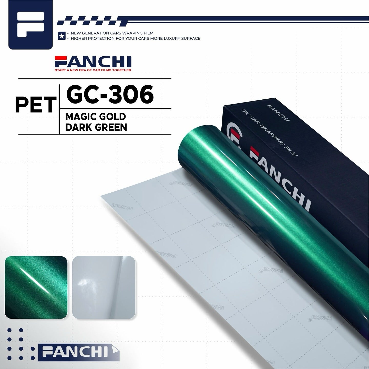 Magic Gold Dark Green GC - 306